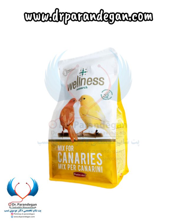غذای قناری سوپر پرمیوم ولنس پادوان (Wellness Canaries) - پت شاپ پرندگان زینتی دکتر موسوی نسب